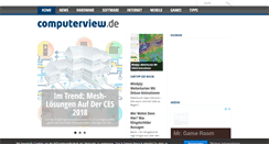 Desktop Screenshot of computerview.de