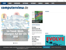 Tablet Screenshot of computerview.de